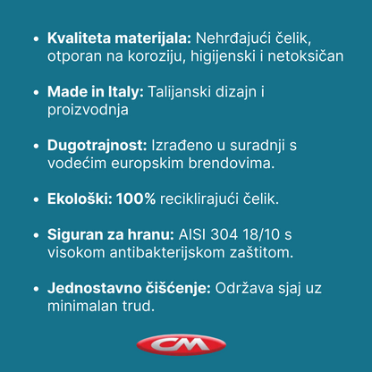 Sudoper CM CINZIA ø 37,5 podpultni