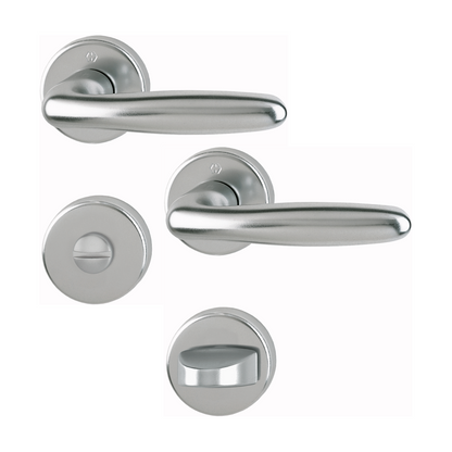 HOPPE Garnitura VERONA 1510/42KV/42KVS F9 (37-42 mm) BŠ